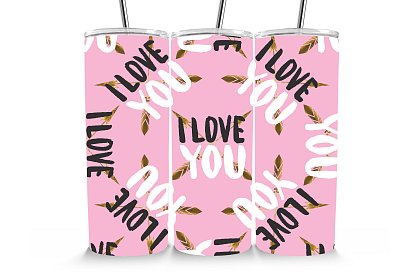 Utazási termoszivár 590 ml – I Love You tollakkal 39