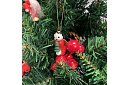 Fából készült karácsonyi díszek – 30 db-os készlet
