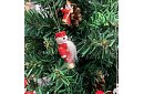 Fából készült karácsonyi díszek – 30 db-os készlet