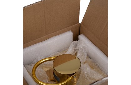 Nagy készlet három arany lámpással (63, 49, 38 cm) gyertyákhoz és dekorációkhoz