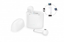 I7S Bluetooth fejhallgató újratölthető boxxal