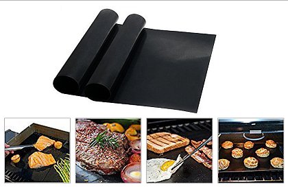 Teflon grill pad - egyszerűsíti a grillezést.