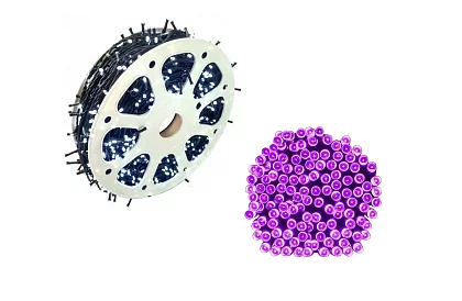 Karácsonyi kinti LED láncok - Hatékony láncvilágítás, csatlakozás - 100 méter