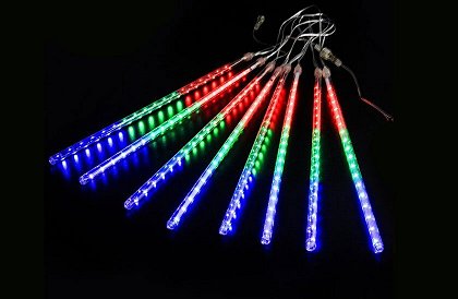 LED világító jégcsapok – 4 szín – 30 cm