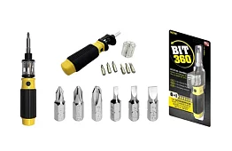 360° csavarhúzó bit gyorscserélővel
