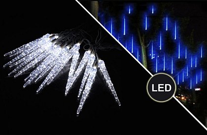 LED világító jégcsapok – 3 szín – 43 cm
