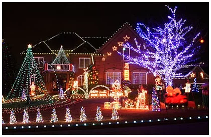 Karácsonyi kinti LED láncok - Hatékony láncvilágítás, csatlakozás - 30 méter