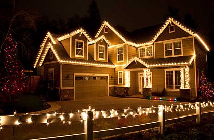 Karácsonyi kinti LED láncok - Hatékony láncvilágítás, csatlakozás - 10 méter