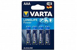 Elemek Varta AAA - Longlife Power - buborékcsomagolás 4db