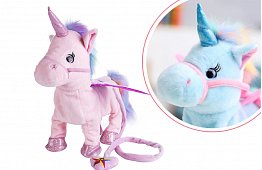 Éneklő és sétáló plüss egyszarvú Unicorn Roxy