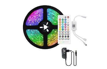 Lumenmax 5050 – 5 Méter - BLUETOOTH RGB LED szalag - Komplett készlet