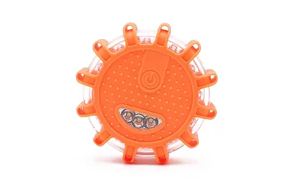 LED vészjelző lámpa mágnessel - vízálló és ütésálló