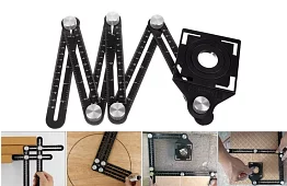 Összecsukható többfunkciós vonalzó KRAFT & DELE