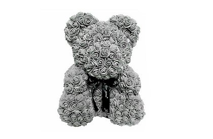 Rose Bear  - Rózsás maci 25 cm, díszdobozban