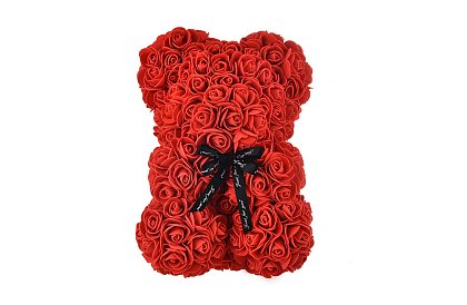 Rose Bear  - Rózsás maci 25 cm, díszdobozban