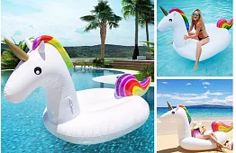 Felfújható nyugágy – óriás Egyszarvú, 2 méter