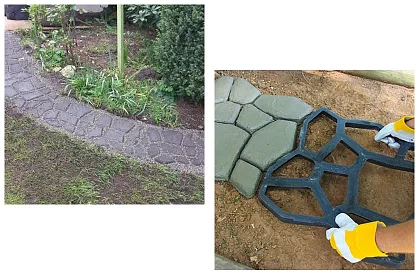 Forma betonjárdákra - 36x36 cm