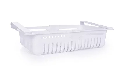 Állítható tárolódobozok a hűtőszekrénybe - 3 darabos készlet