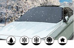 Mágneses napellenző a gépkocsiba - védi autóját a hó- és a nap hatásai előtt