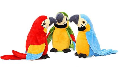 Interaktív beszélő papagáj - Talking Parrot