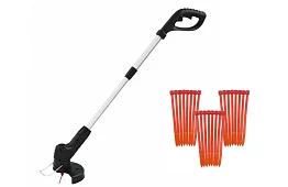 Tartalék zsinórok hordozható elektromos fűnyíróhoz – 24 db