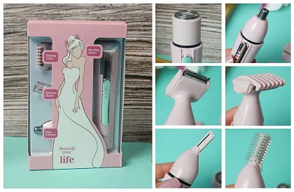 Női borotvakészlet 4 - Beauty Life 4 az 1-ben