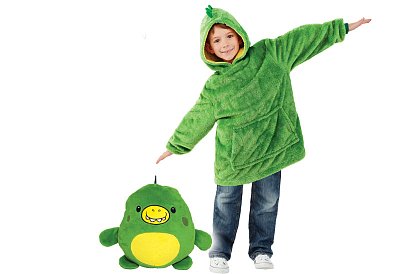 Kids Hoodie 3 az 1-ben – Párnás pulcsi - Pulcsi, párna és játék