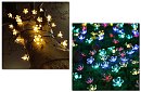 Dekoratív kültéri napelemlánc 40 LED - Lights Flowers