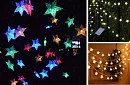 Dekoratív kültéri napelemlánc 40 LED - Lights Star