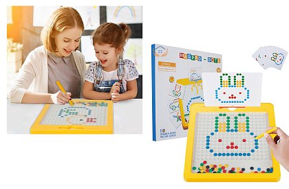 Mágneses rajzasztaltábla - Magnetic Beads Table