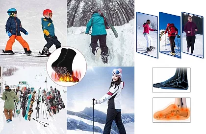 Önmelegítő zokni turmalinnal