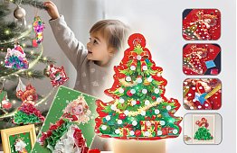 Kreatív készlet karácsonyi díszek készítéséhez - Christmas Toys