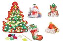 Kreatív készlet karácsonyi díszek készítéséhez - Christmas Toys