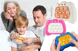 Gyors játékkonzol POP IT - QUICK Push X2