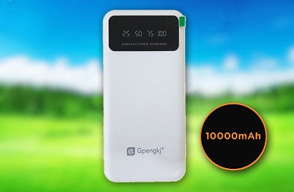 Power bank 10000 mAh kijelzővel