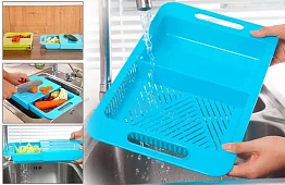 Konyhai vágódeszka csepegtetővel