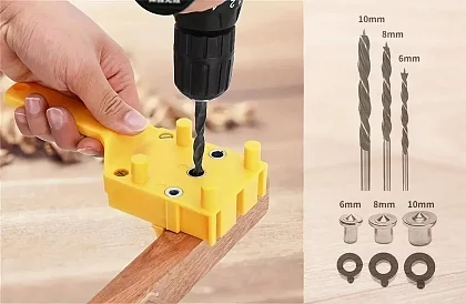 Csapszeg szerszám asztalosoknak - Csapszegkészlet