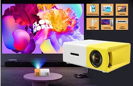 Mini hordozható LED projektor