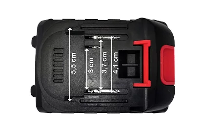 Akkumulátoros elem 2000 mAh – csere – elektromos AKU szerszámokhoz