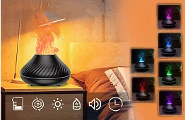 Égő láng hatású aromadiffúzor - ROUND 2541