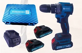 Akkus fúró-csavarozó + 2 elem – EUROSONIC – T 68