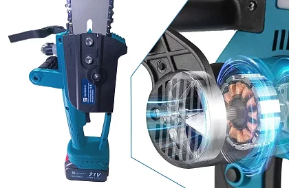 Akkus láncfűrész - 12 hüvelykes - EUROSONIC - T 83