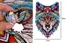 Fa puzzle farkas - 170 darab - 38 x 27 cm