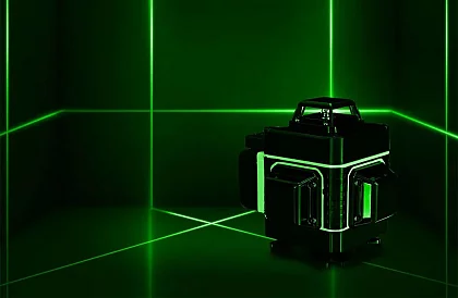 4D lézeres szintező 360° – 16 vonal – szintező lézer
