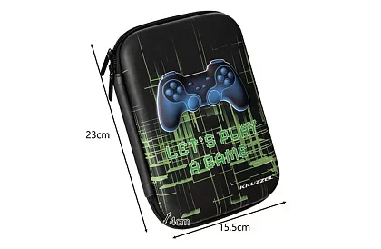 Iskolai tolltartó – PLAY tok 3D grafikával