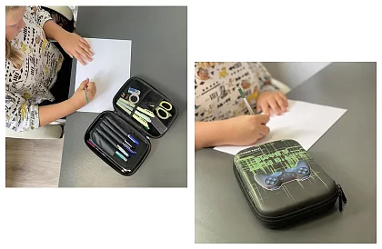 Iskolai tolltartó – PLAY tok 3D grafikával