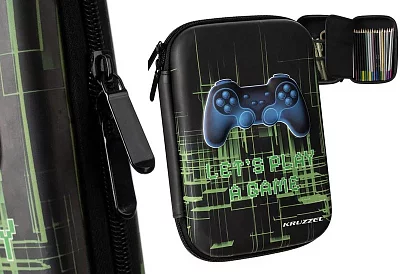 Iskolai tolltartó – PLAY tok 3D grafikával