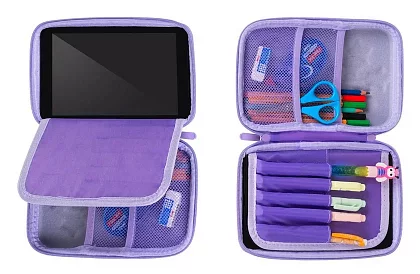 Iskolai tolltartó – Egyszarvús PLAY tolltartó 3D grafikával