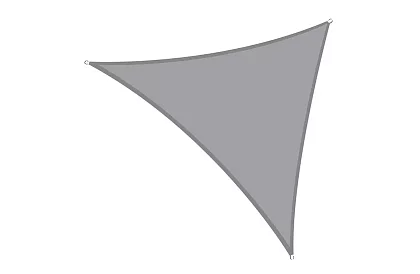 Háromszög alakú napernyő 4 x 4 x 4 m – Szürke