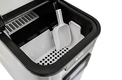 Jégkockakészítő 12 kg/nap – 3 méretű jégkocka, időzítő